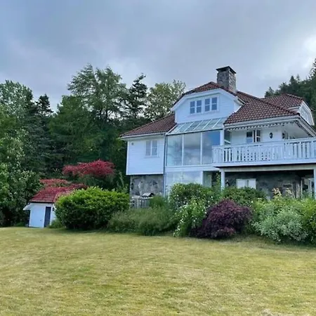 Panoramic Fjord View Near Bergen