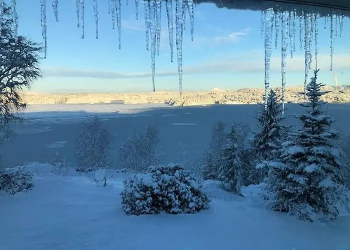 Panoramic Fjord View Near
